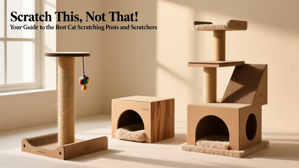 Scratch This, Not That! Your Guide to the Best Cat Scratching Posts and Scratchers