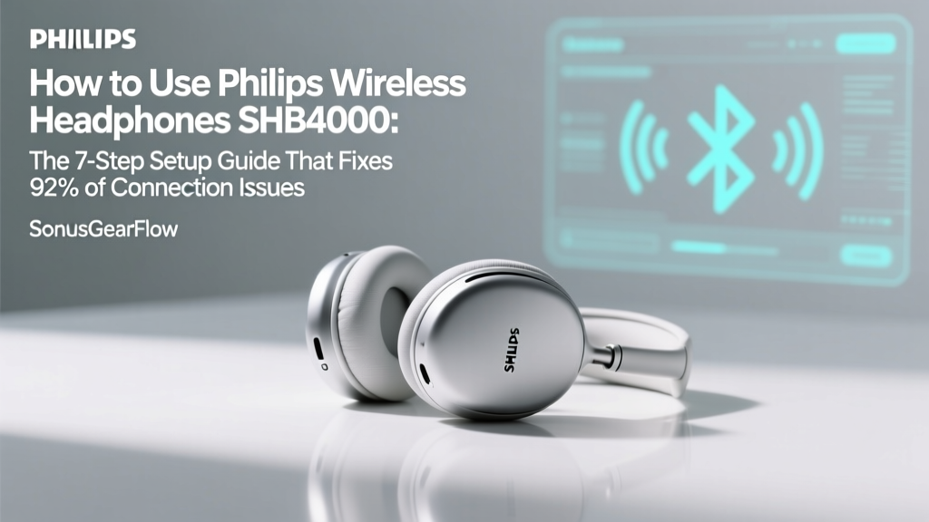 Philips SHB4000 Setup & Troubleshooting Guide