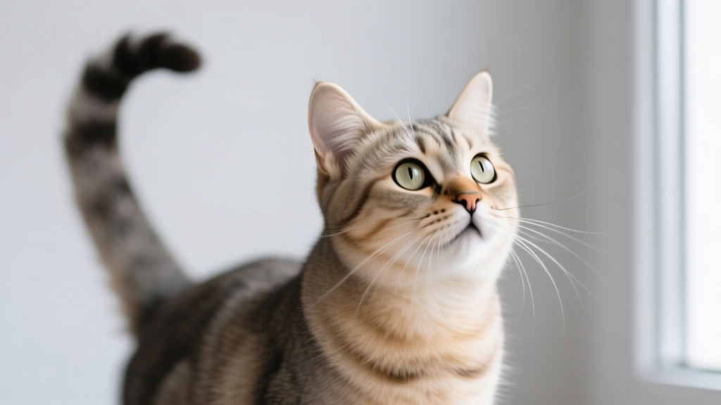 Cat Tail Quiver: Excitement and Recognition Signal