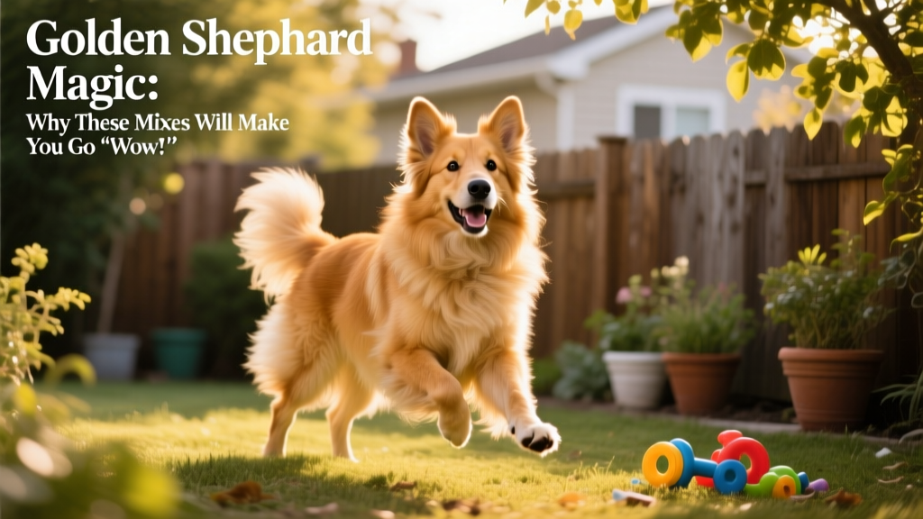 fuzzy golden shepherd