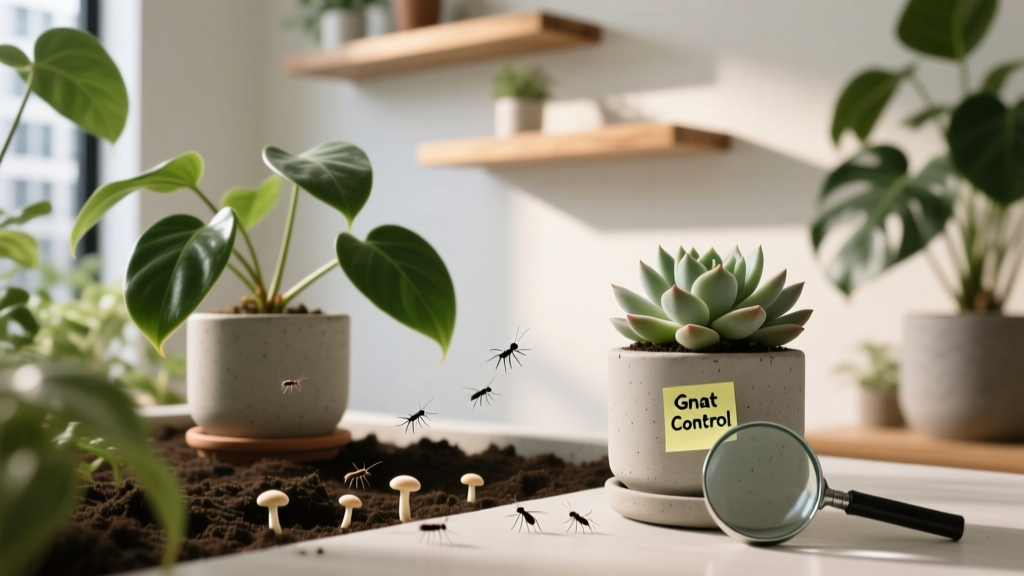 Fungus Gnats in Indoor Plants: 7 Steps to Kill Them Fast