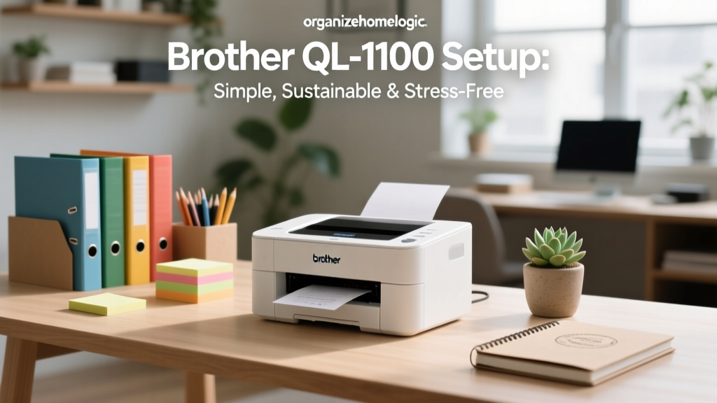 Brother QL-1100 Setup: Simple, Sustainable & Stress-Free