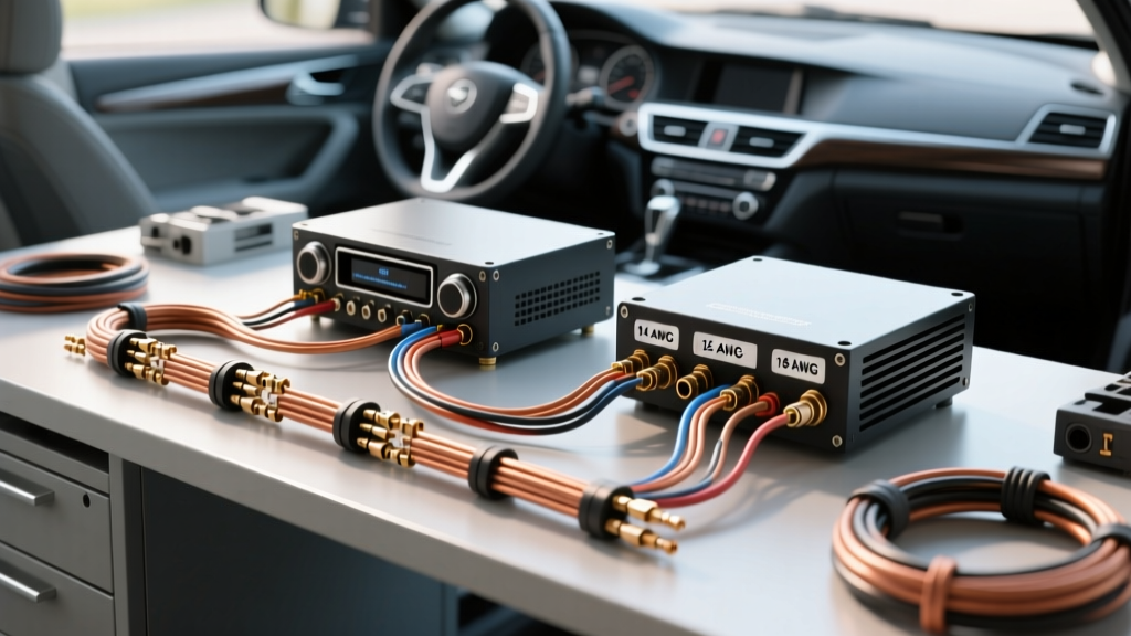 Complete Wiring Diagram for Car Audio System: Amp & Head Unit Guide