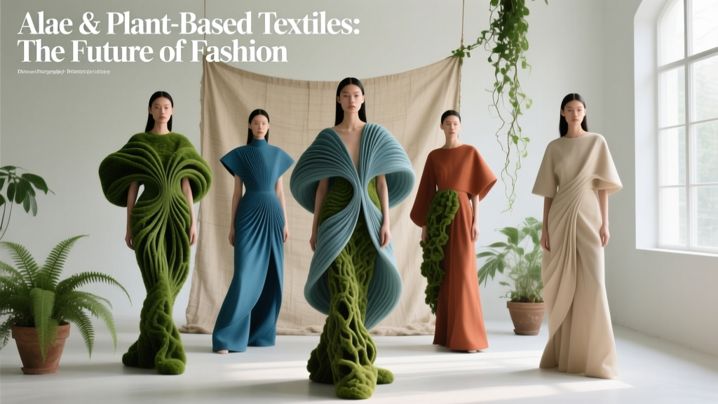 Algae & Plant-Based Textiles: The Future of Fashion