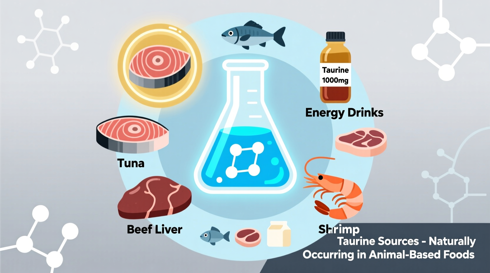 what foods contain taurine