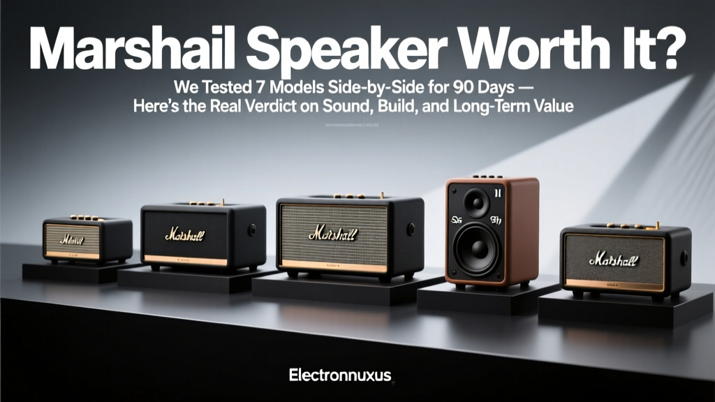 Marshall Speaker Worth It? We Tested 7 Models Side-by-Side for 90 Days — Here’s the Real Verdict on Sound, Build, and Long-Term Value