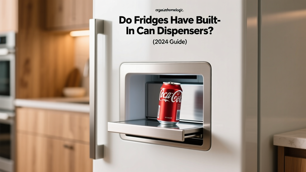 Do Fridges Have Built-In Can Dispensers? (2024 Guide)