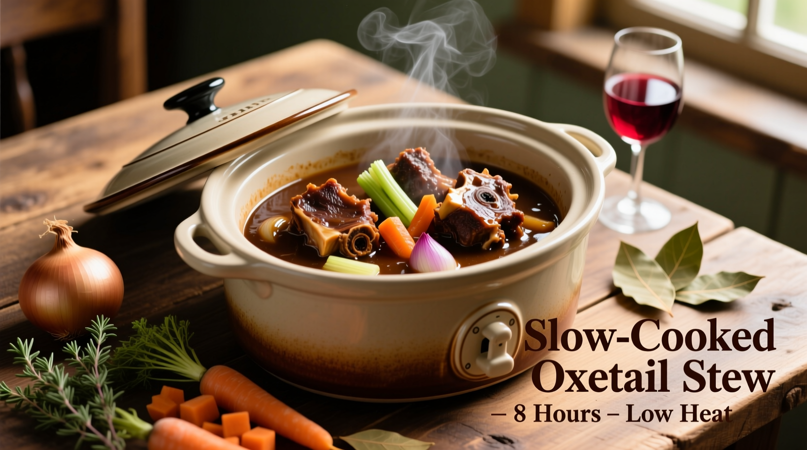 how to prepare oxtail in a slow cooker