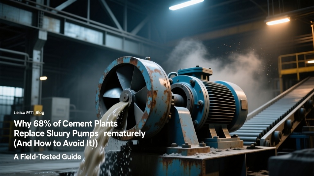 Stop Premature Slurry Pump Failure in Cement Plants