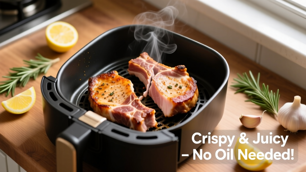 Air Bake Pork Chops: Crispy, Juicy & Oil-Free