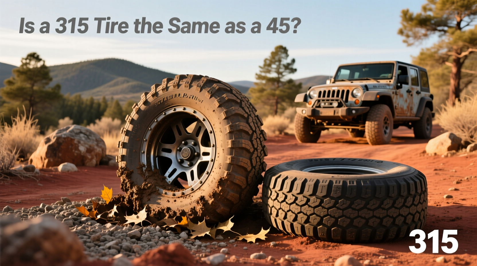 How to Choose Extreme MT Tire 35x10.5R16, Is a 315 the Same as 35?