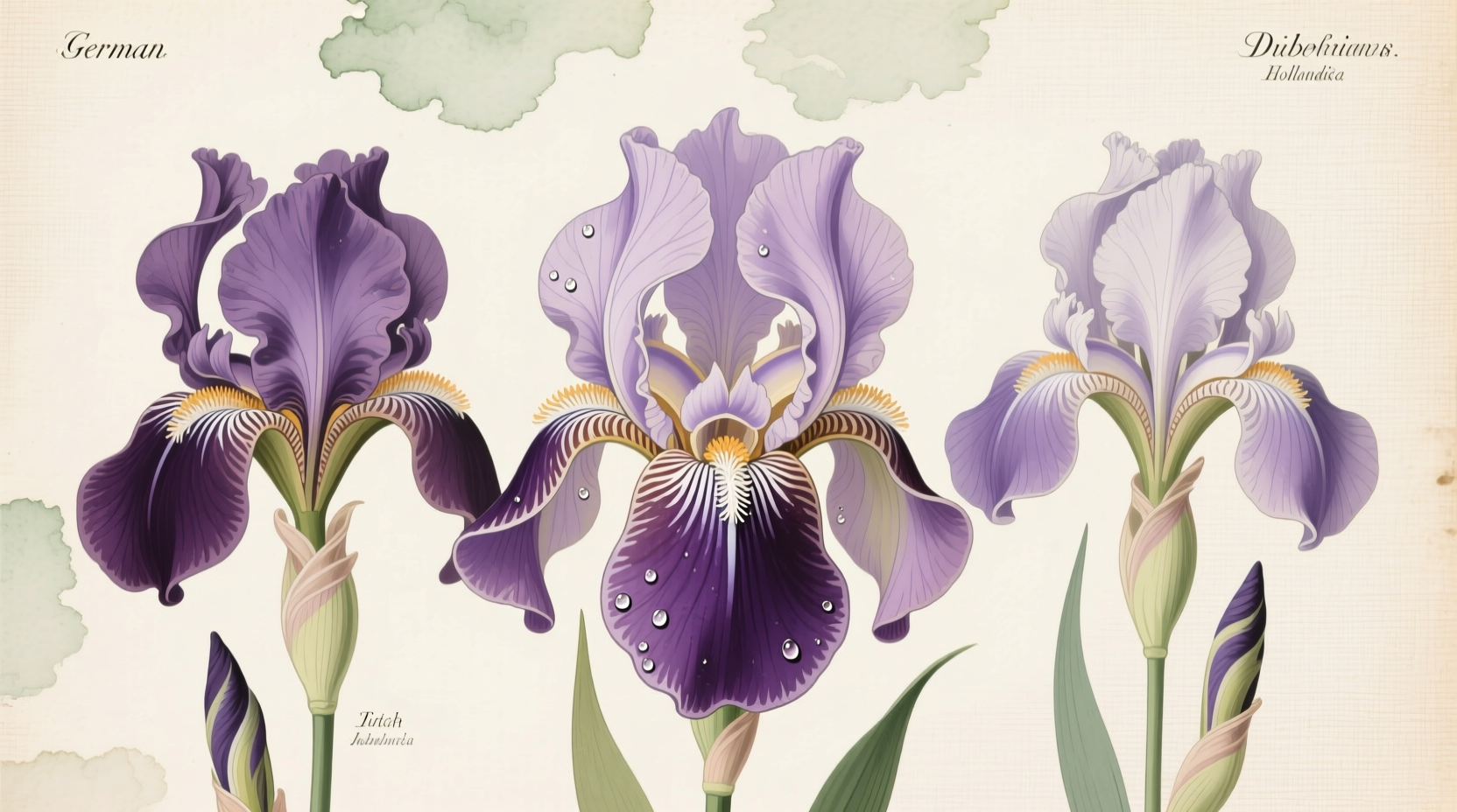 types of iris