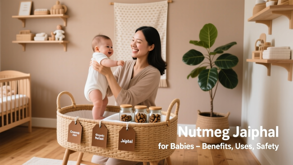 Nutmeg (Jaiphal) for Babies: Evidence-Based Benefits, Safe Uses, and Critical Safety Guidelines