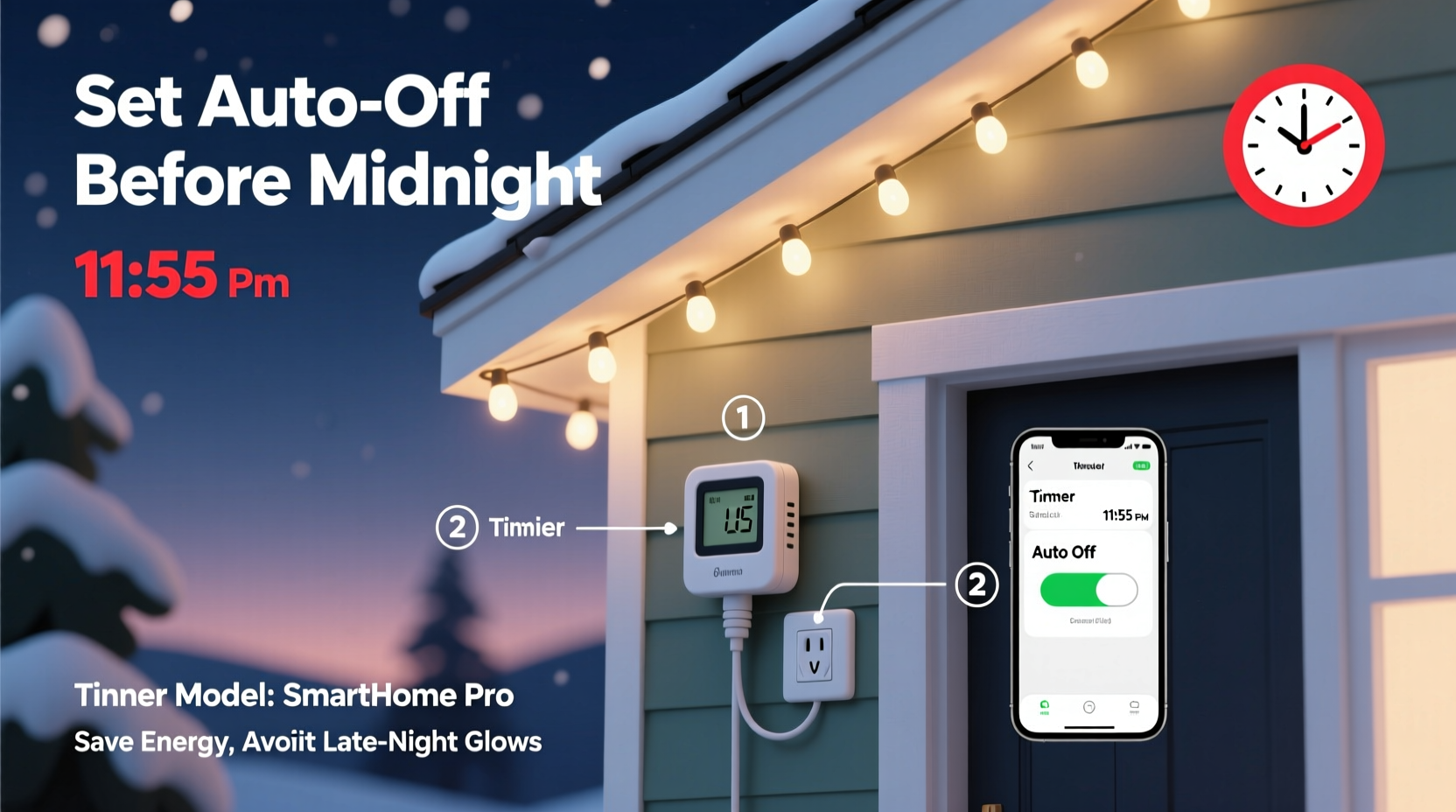 How To Time Your Christmas Light Display To Turn Off Automatically ...