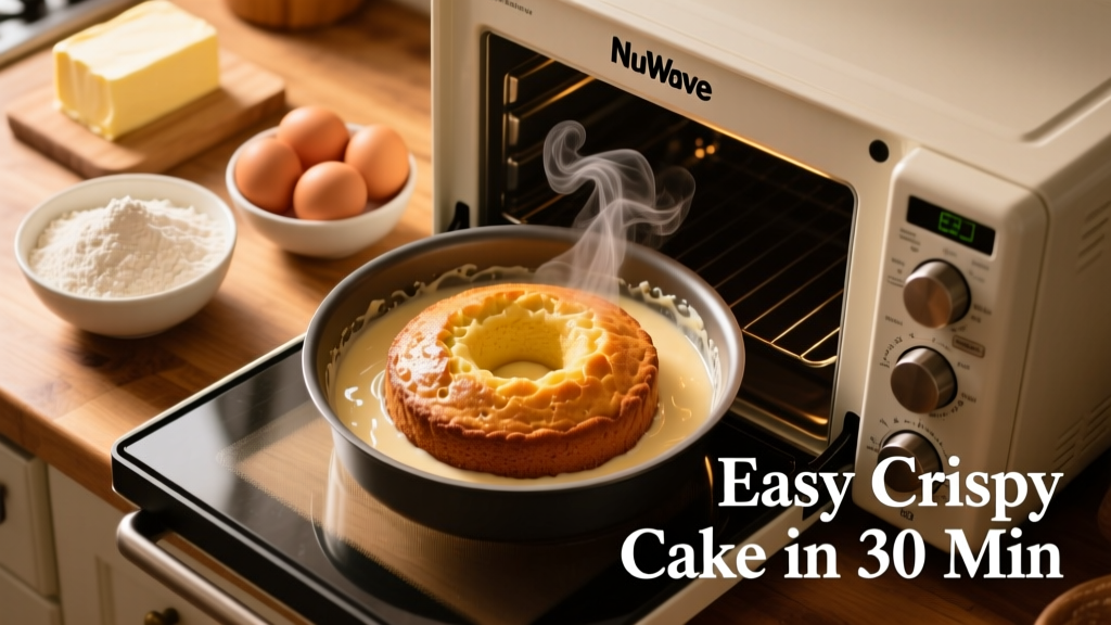 How to Bake a Cake in a NuWave Oven (Easy & Crispy!)
