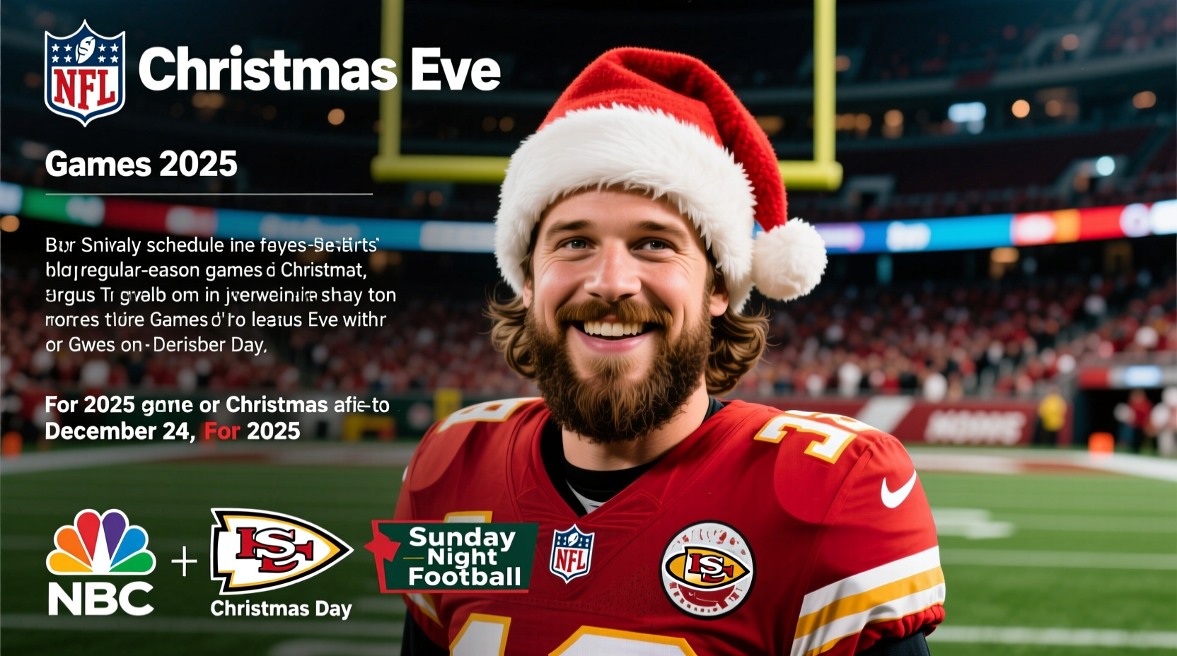 are there any nfl games on christmas eve