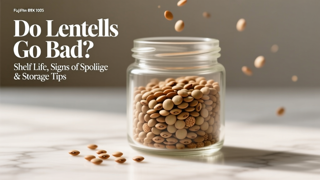 Do Lentils Go Bad? Shelf Life & Storage Tips