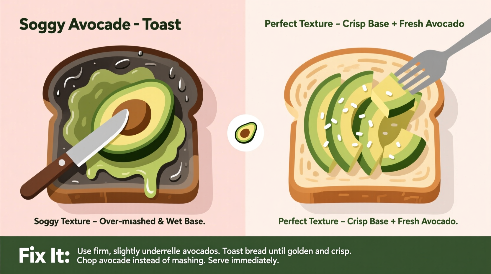 why is my avocado toast always soggy and how to fix the texture