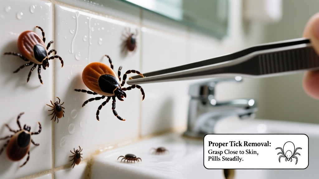 Ticks in Bathroom: Identification and Removal Guide