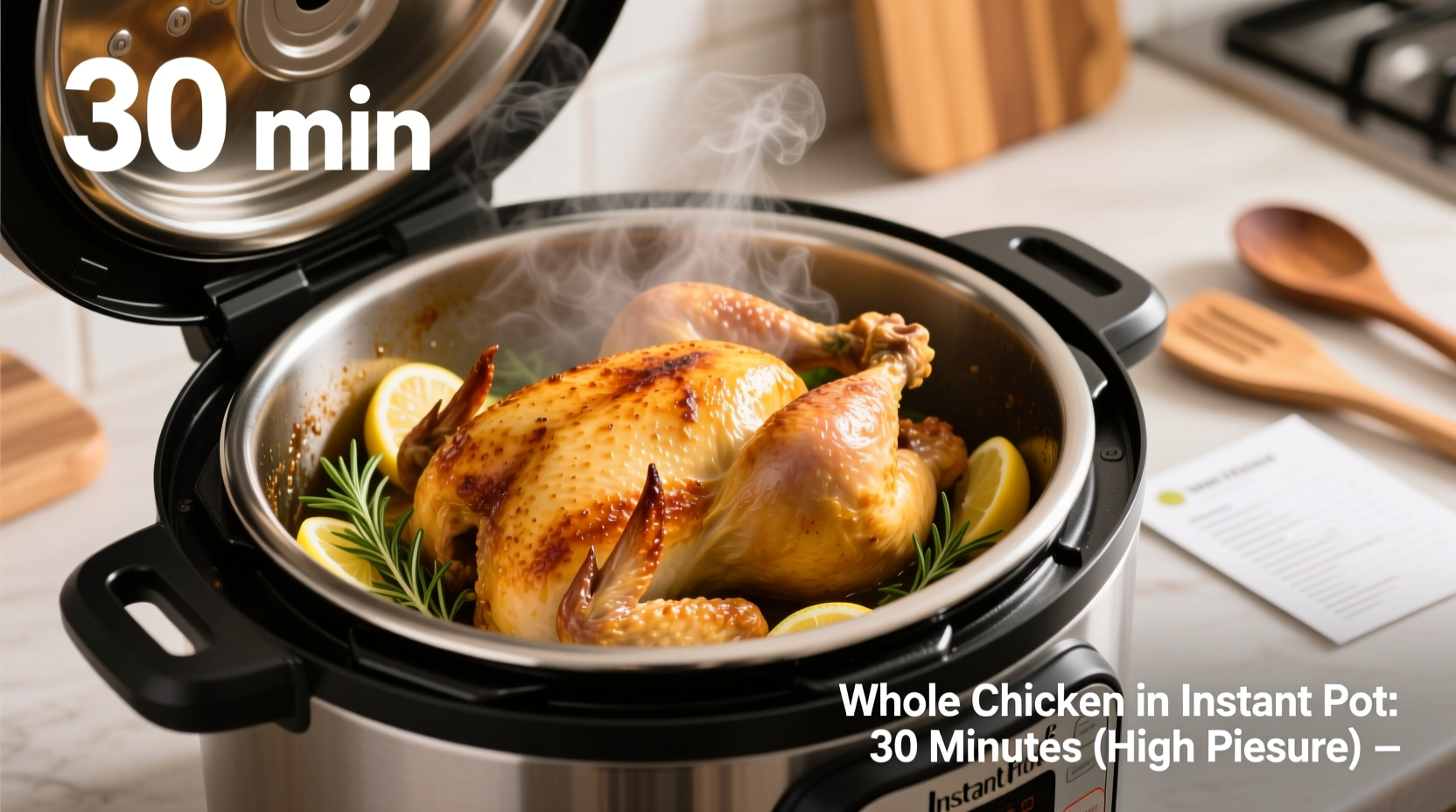 how long to cook whole chicken in instant pot