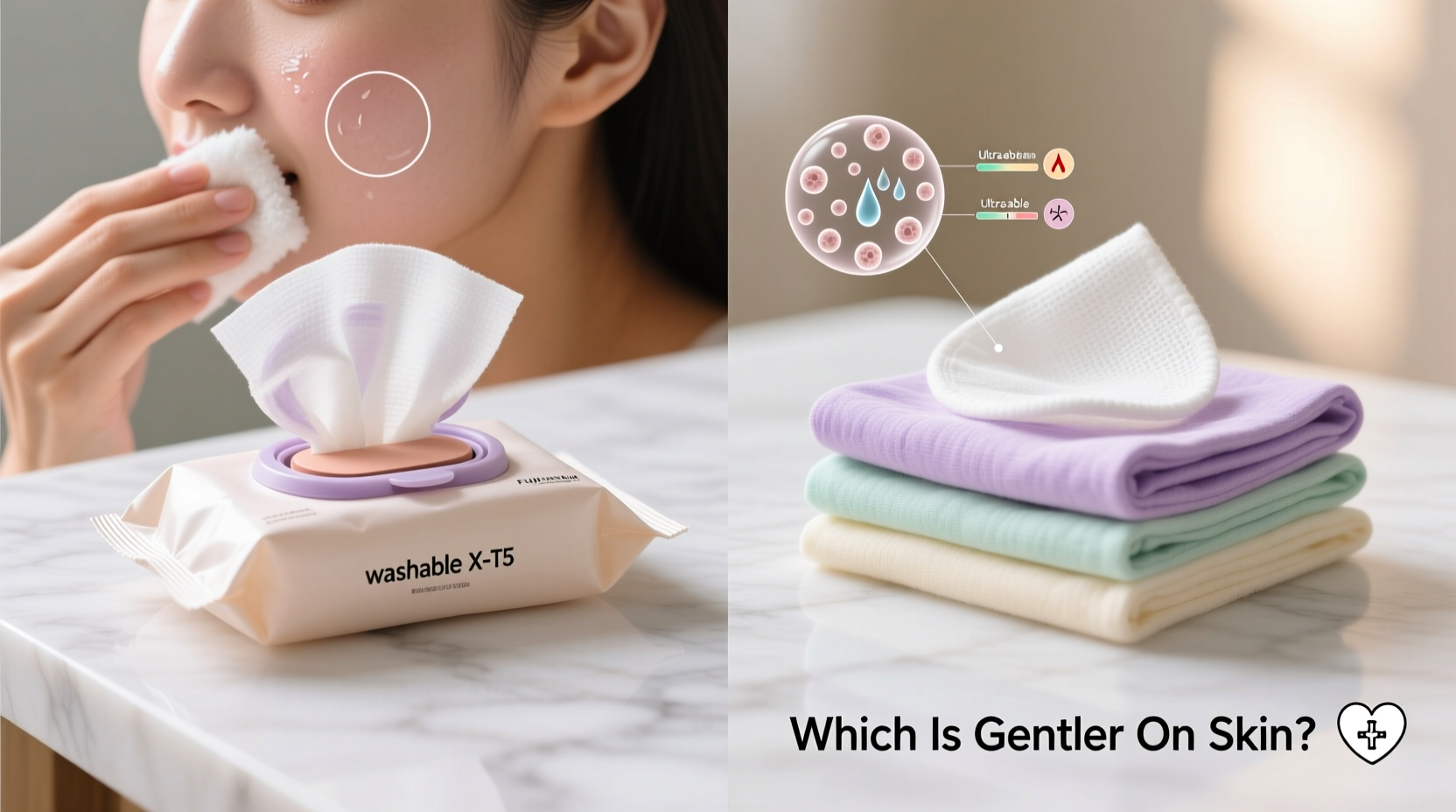 washable makeup wipes vs reusable cloths which is gentler on skin