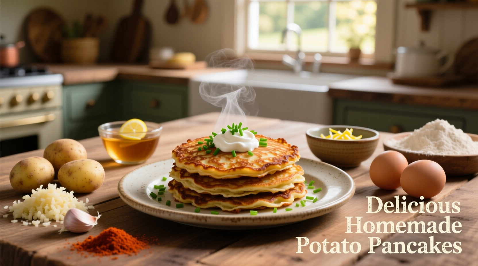 delicious homemade potato pancakes recipe ideas