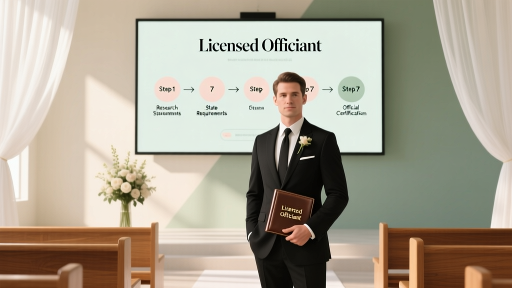 How to Get Licensed to Perform Weddings (2026)