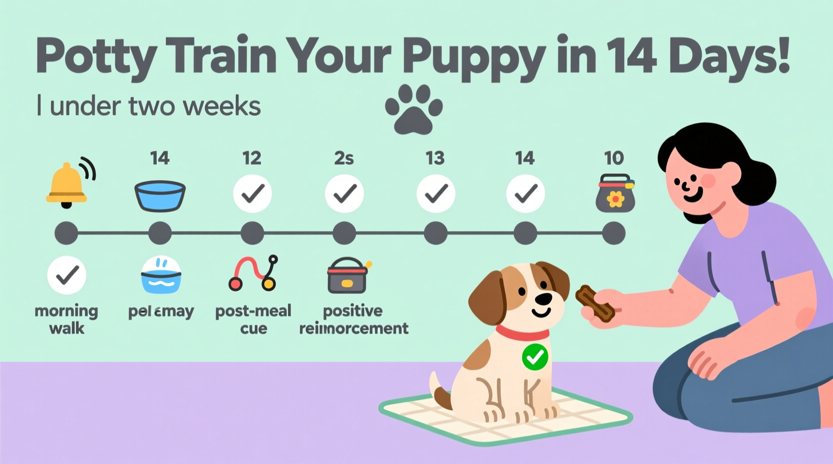 how to potty train a stubborn puppy in under two weeks