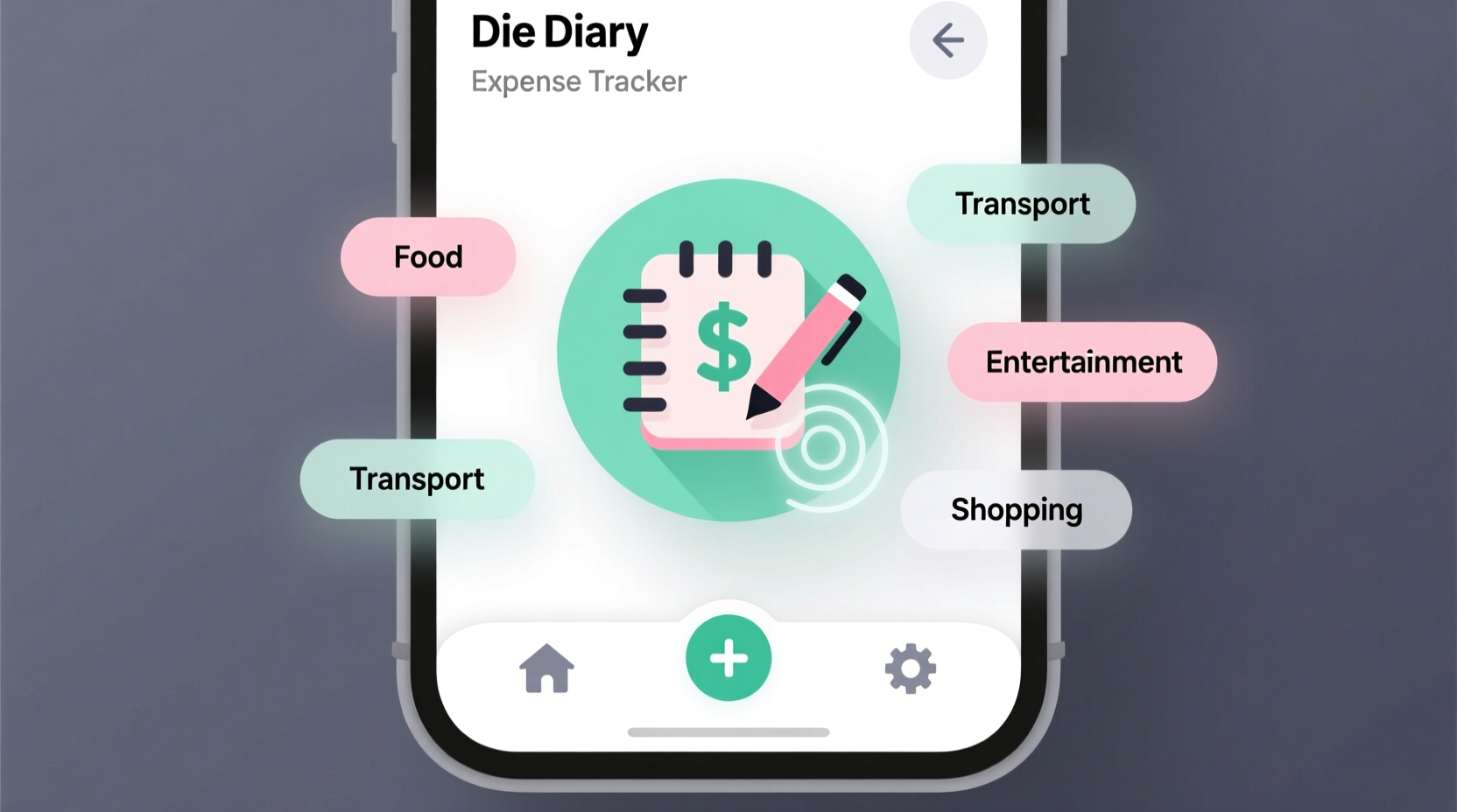 spendingdiary is a simple expense tracker