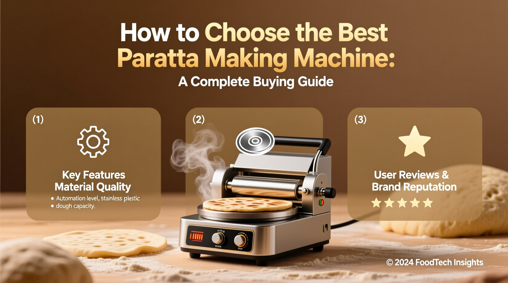 How to Choose the Best Paratha Making Machine: A Complete Buying Guide