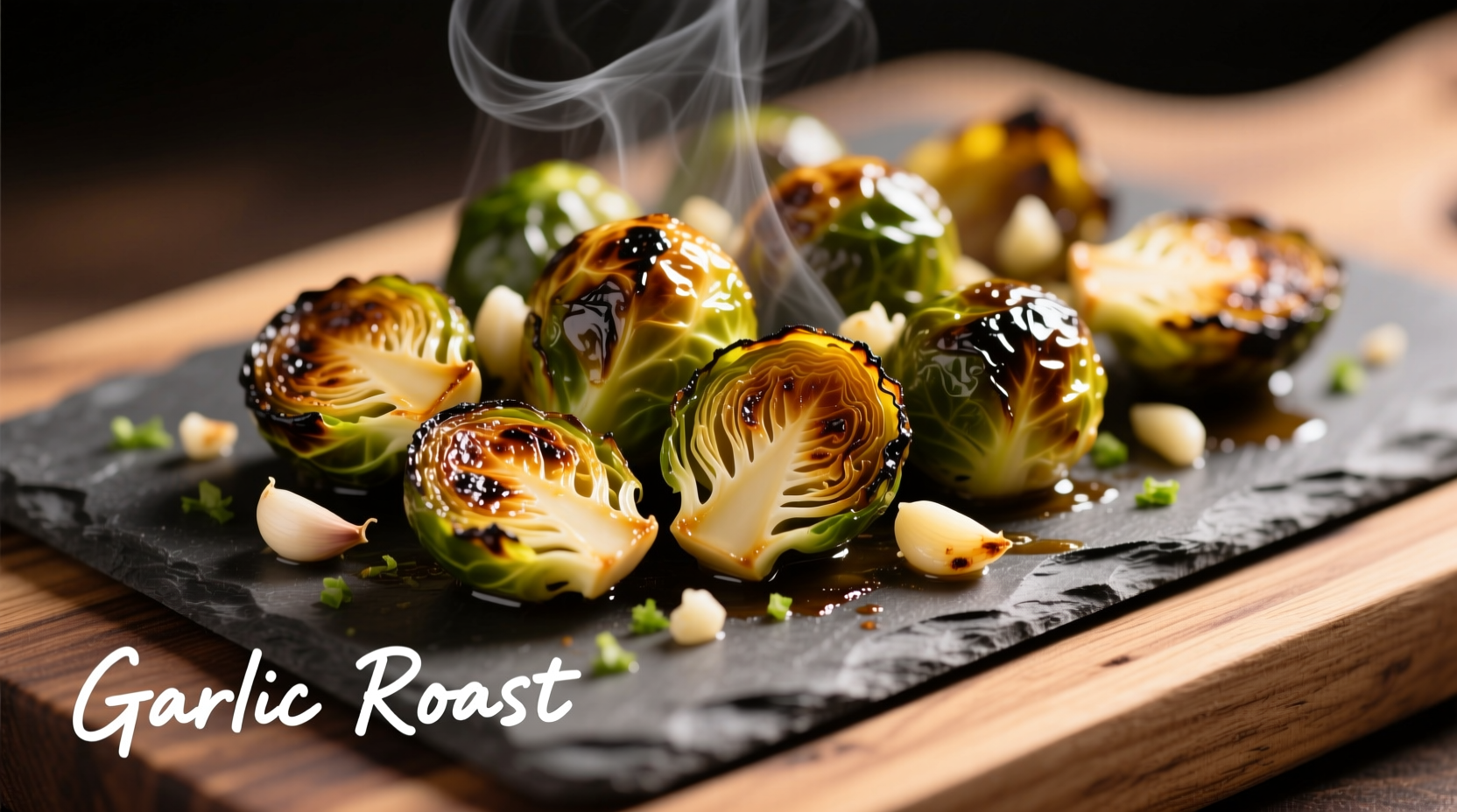 Perfect Roasted Brussel Sprouts with Garlic Recipe