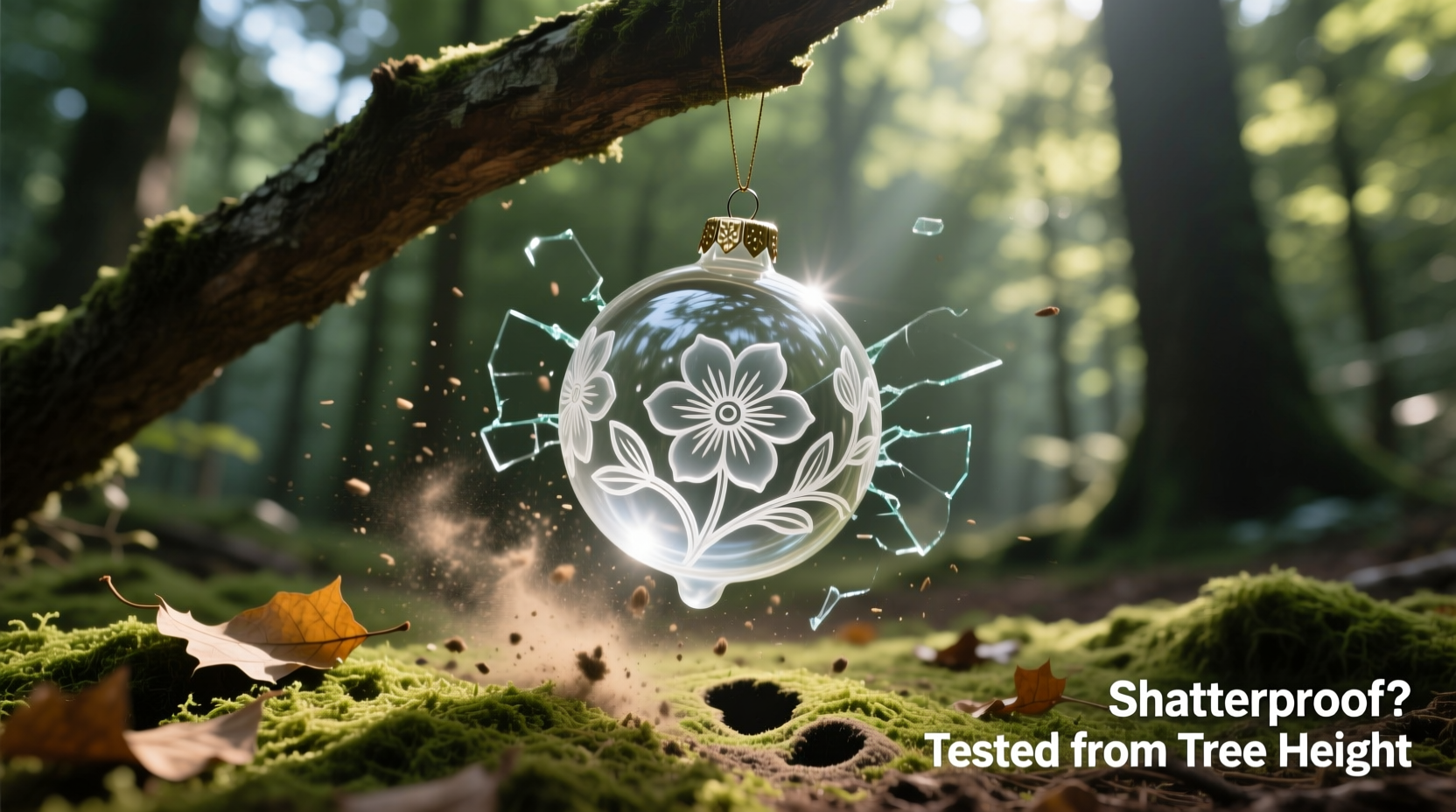 are shatterproof ornaments truly unbreakable when dropped from tree height