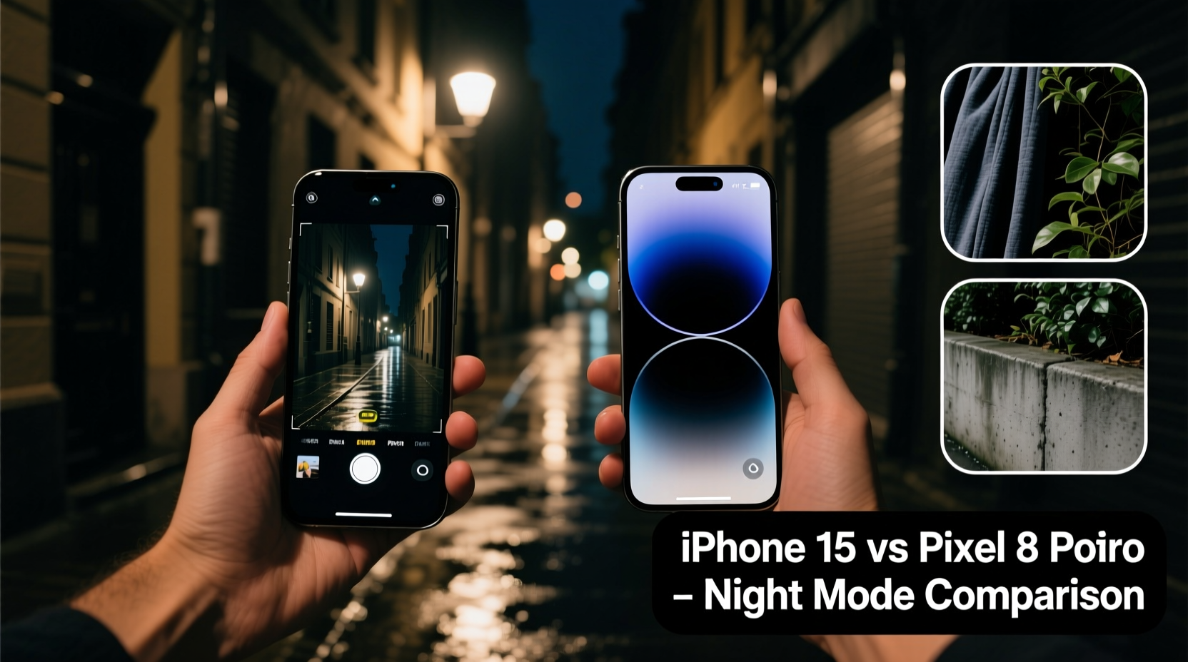 iphone 15 vs pixel 8 pro which has the better night mode for low light photos
