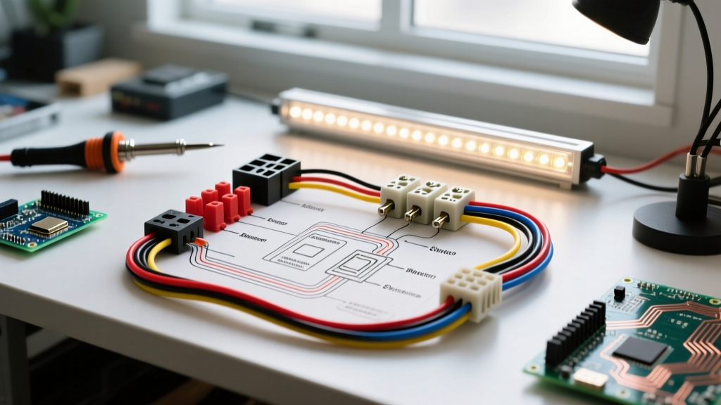 Step-by-Step Wiring Diagram for a LED Light Bar Relay Harness