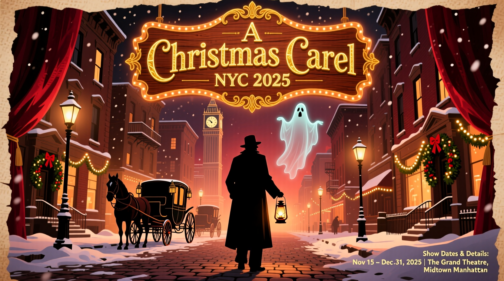 a christmas carol nyc 2024