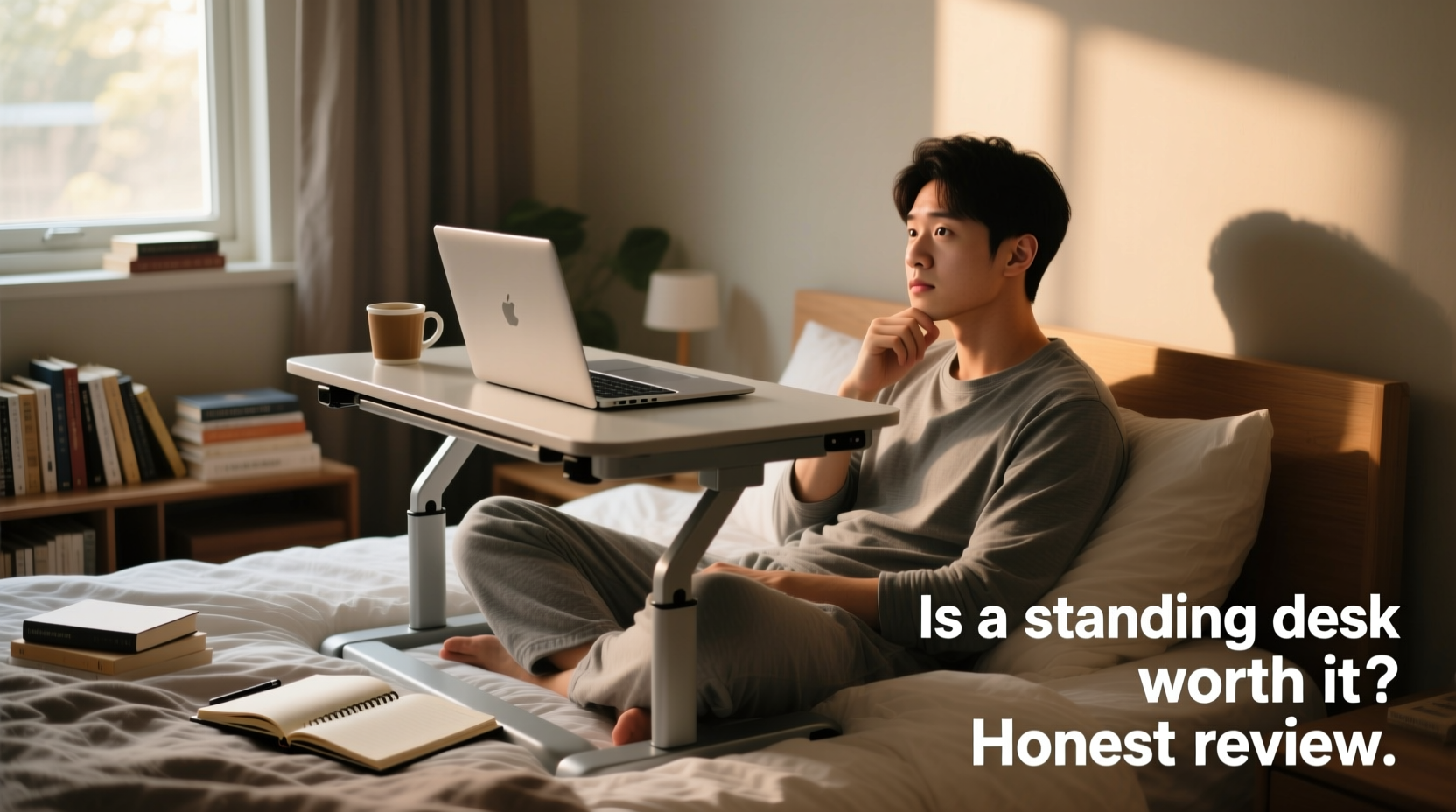 is standing desk worth it if you work from bed most days honest review