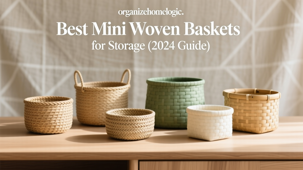 Best Mini Woven Baskets for Storage (2024 Guide)