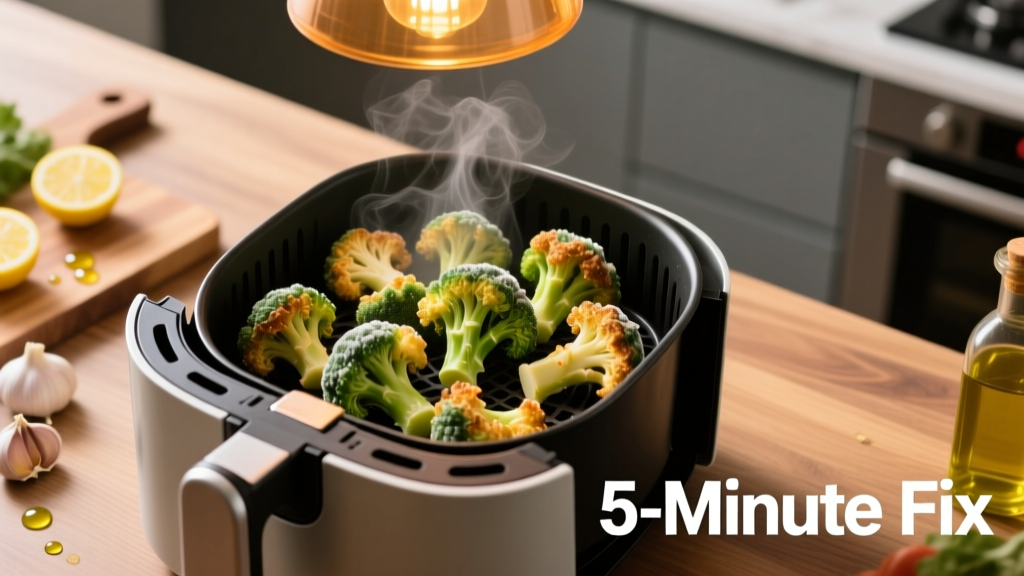 Crispy Frozen Broccoli in Air Fryer: 5-Minute Fix!