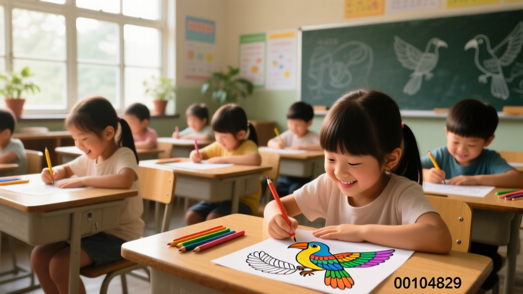 Bird Coloring Pages_00104829: Developmental Benefits, Educational Integration, and Evidence-Based Design Principles