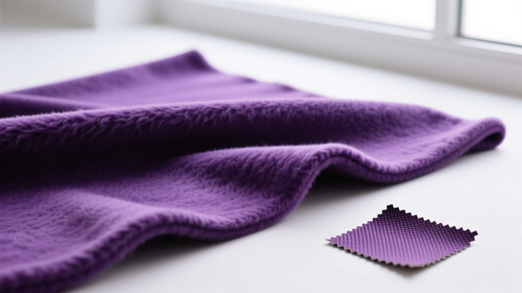 Purple Fleece Fabric: A Designer’s Guide to Performance & Palette