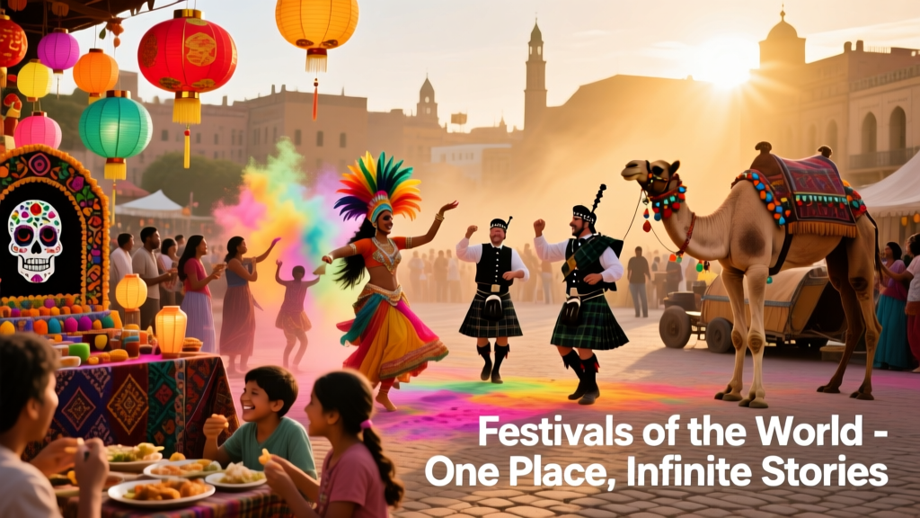 The World’s Best Festivals Together In One Place: A Deep Dive into the Global Festival Village in AlUla, Saudi Arabia