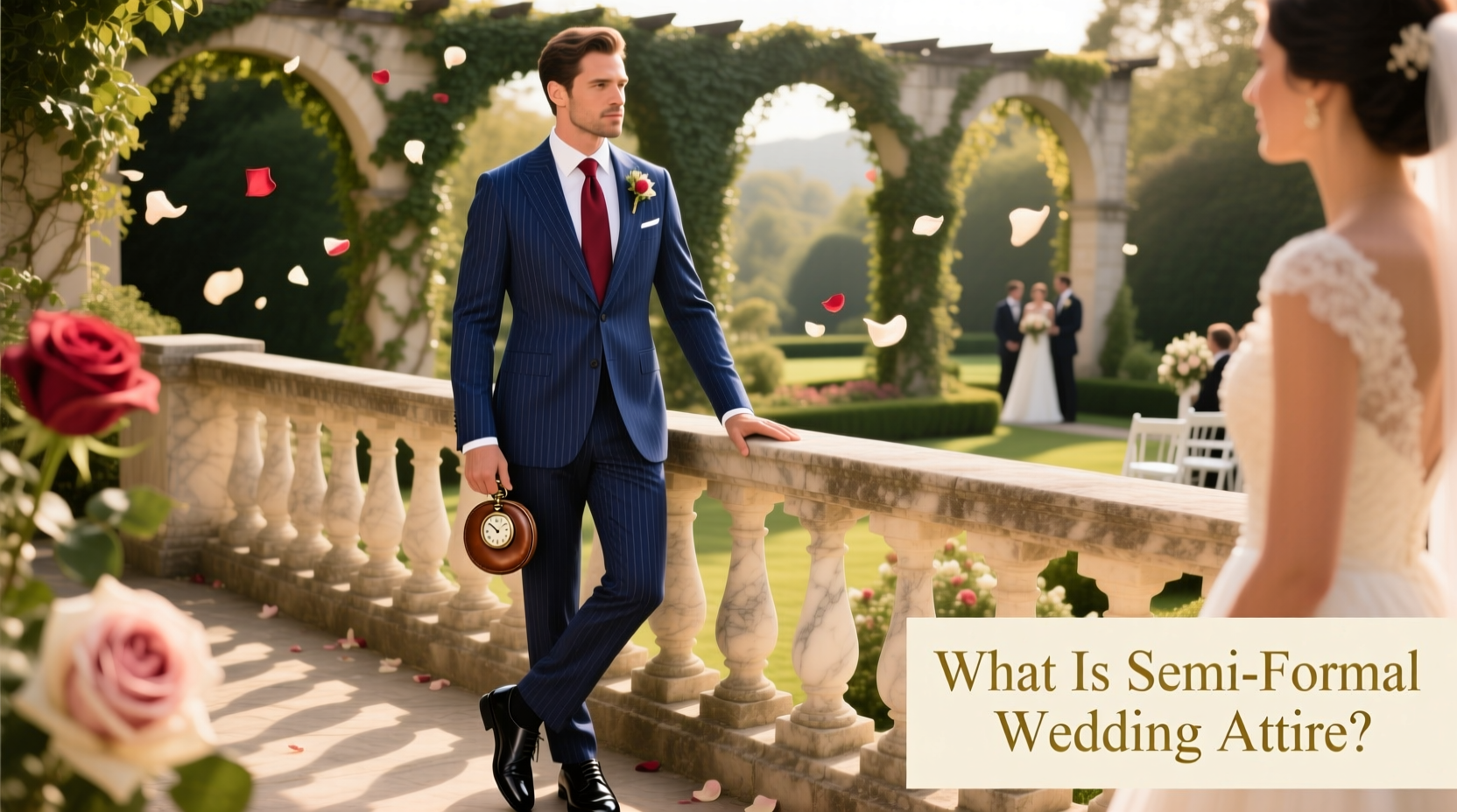 what is semi formal wedding attire