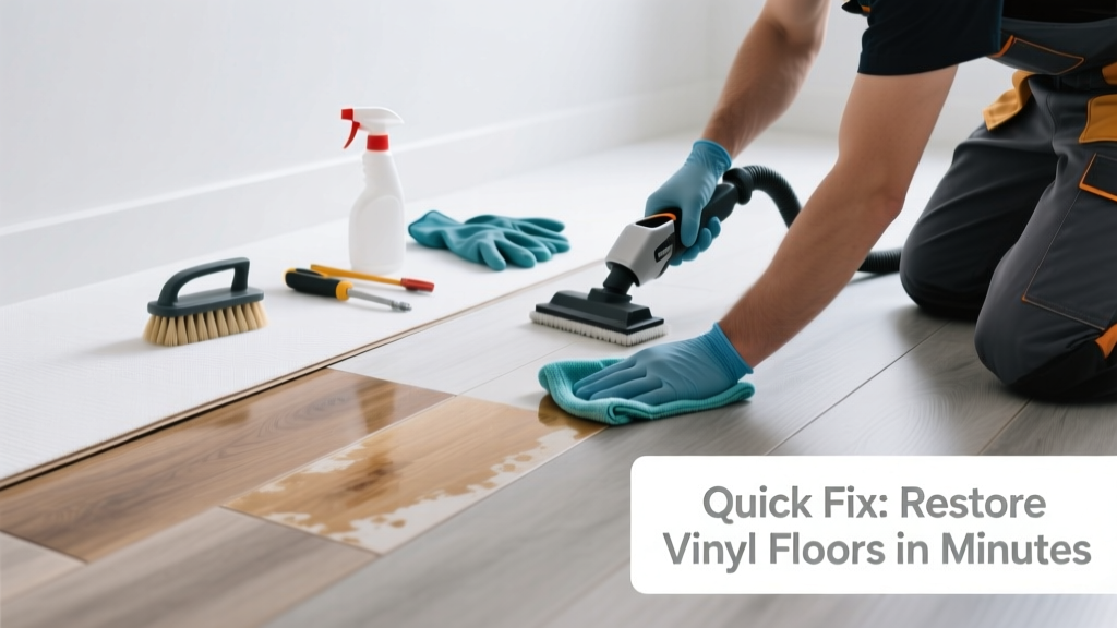 Fix Vinyl Floor Discoloration in Kitchen: Quick Solutions