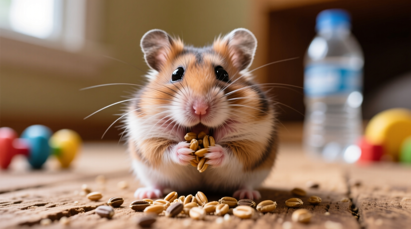 why does my hamster stuff food in its cheeks even when not hungry