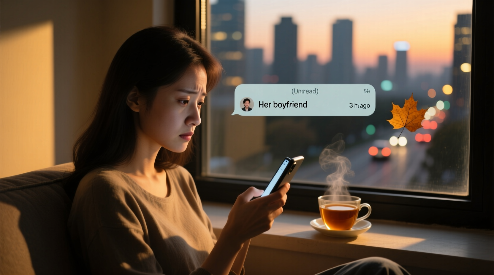 why does my boyfriend text less after we became official and what it might mean