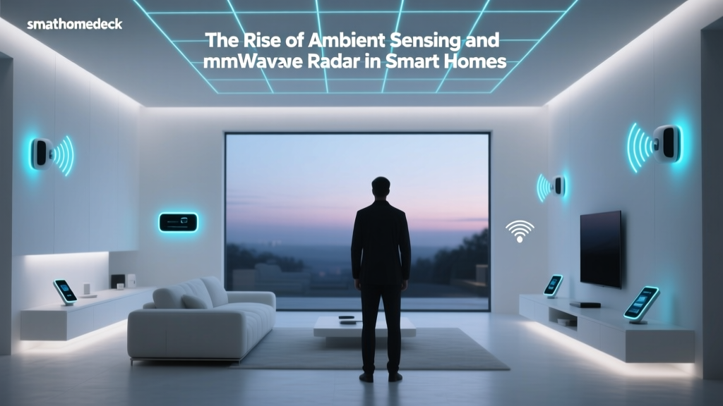 The Rise of Ambient Sensing and mmWave Radar in Smart Homes
