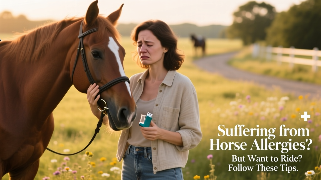 Suffering From Horse Allergies, But Want to Ride? Follow These Tips