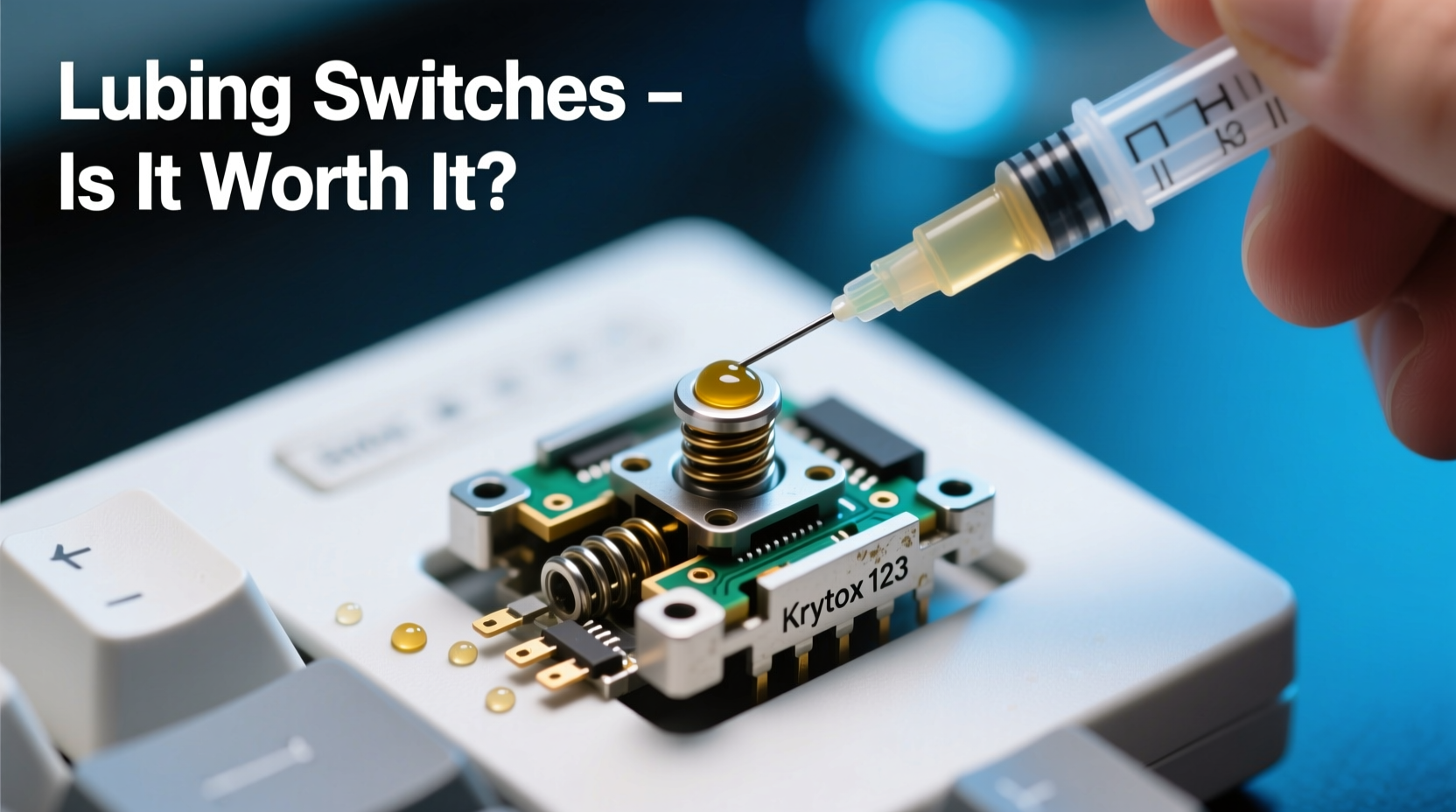 mechanical keyboard lube is taking apart switches actually worth the effort