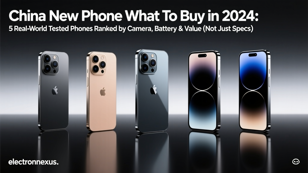China New Phone What To Buy in 2024: 5 Real-World Tested Phones Ranked by Camera, Battery & Value (Not Just Specs)