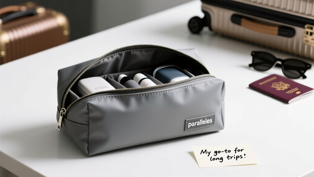 Parallelles New Toiletry Bag Is My Go-To For Long Trips